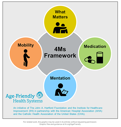 4Ms framework, described in wording next to image