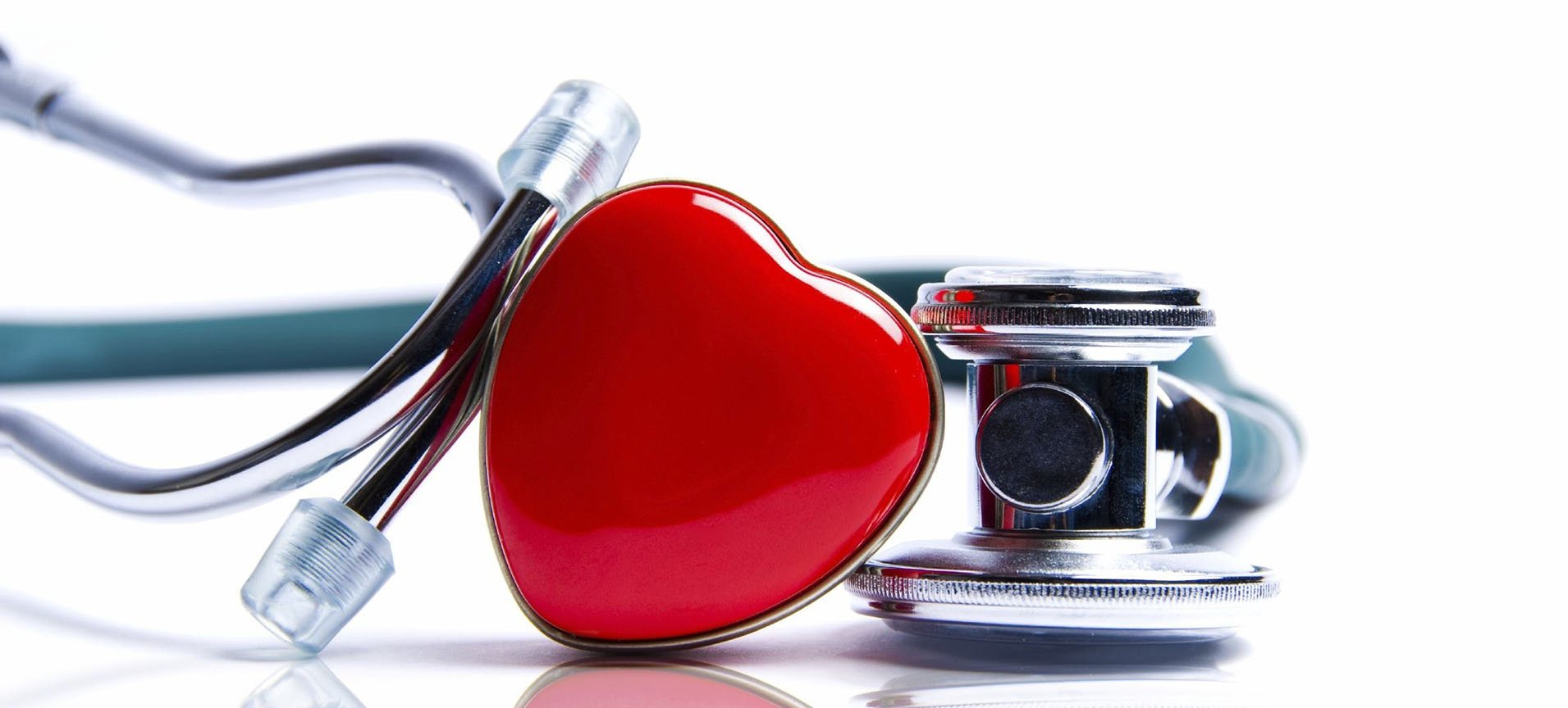 Stethoscope and a heart