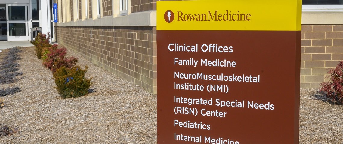 Rowan Integrated Special Needs Center Sign in Sewell NJ